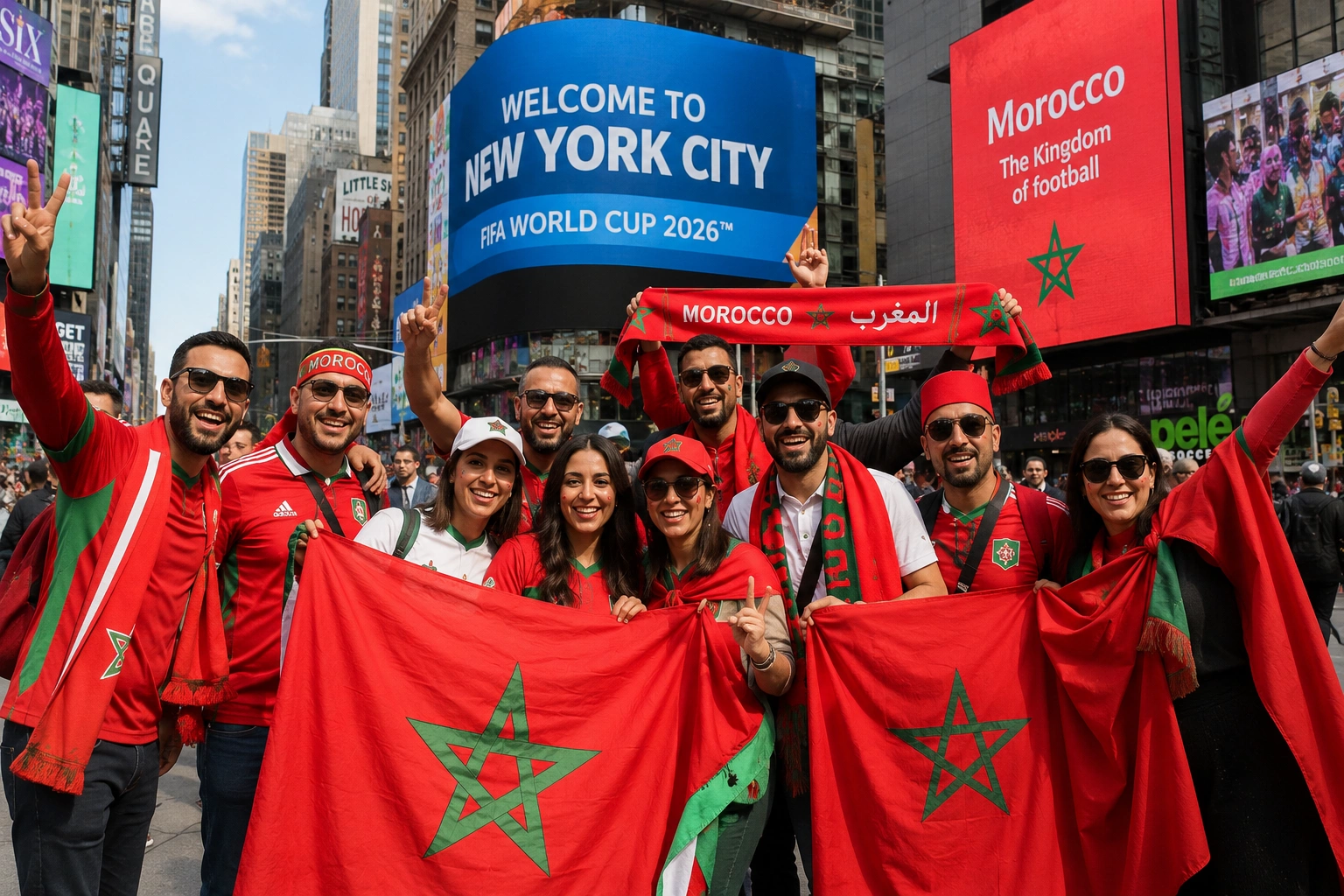 الجمهور المغربي في نيويورك.. حماس المونديال يصطدم بتفاصيل التنقل والكلفة