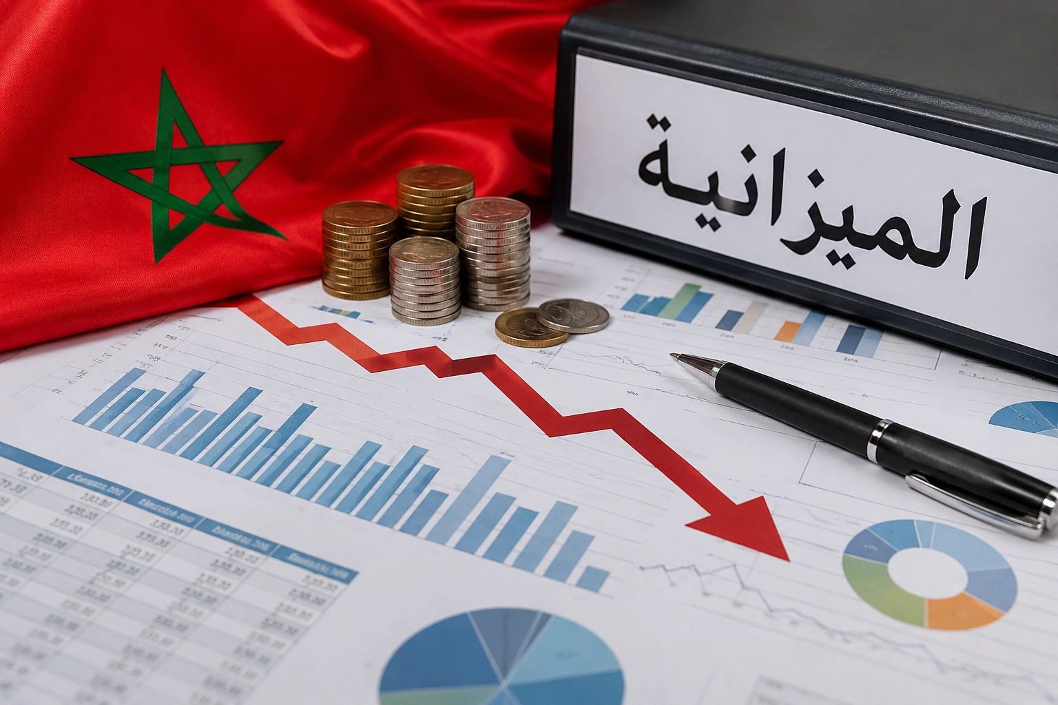 ارتفاع عجز الميزانية بالمغرب إلى 27,8 مليار درهم عند متم ماي 2026