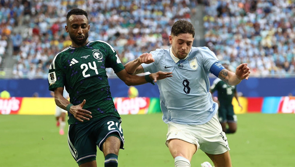  المنتخب السعودي يتعادل مع نظيره الأوروغوياني 